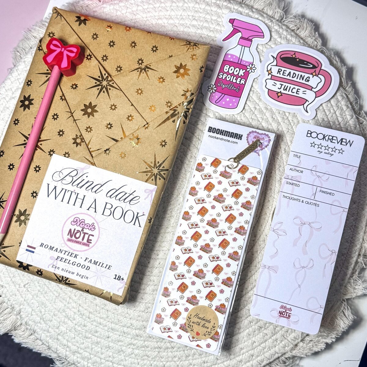 Classic Blind Date With a Book gift with reading extras